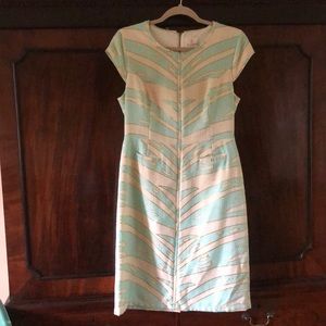 Julie Brown metallic animal print dress size 8